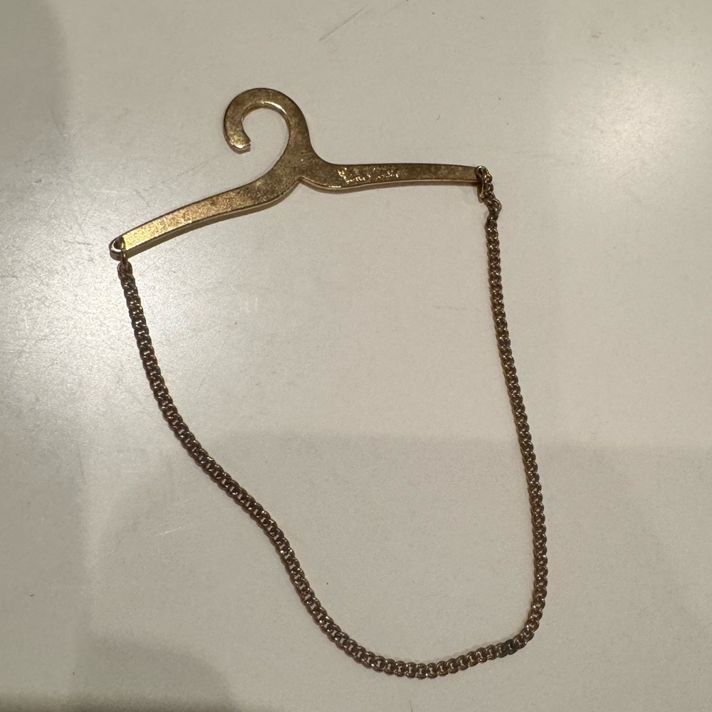 Vintage Pierre Cardin Gold-Tone Tie Chain